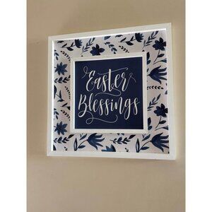 Wooden Easter Blessing sign